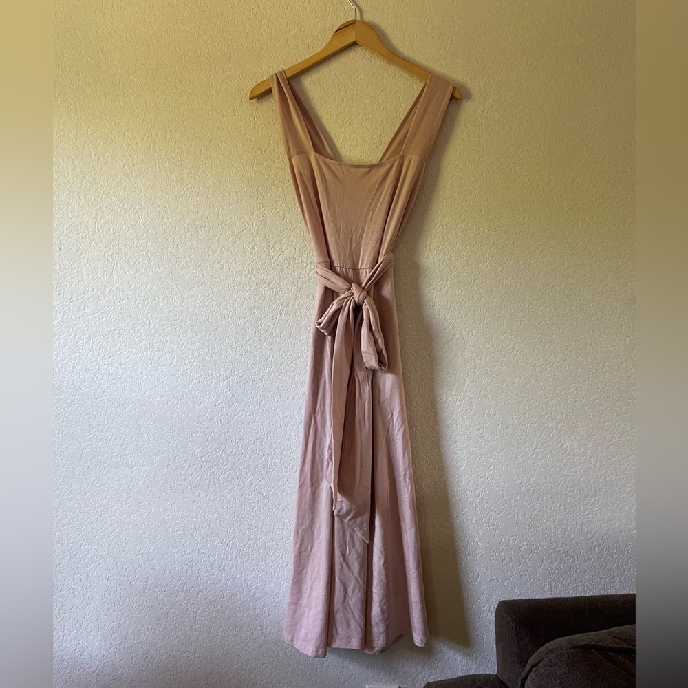 Pink reformation dress
